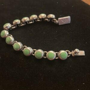 TAXCO MEXICO 925 STERLING VINTAGE BRACELET 
7.5in